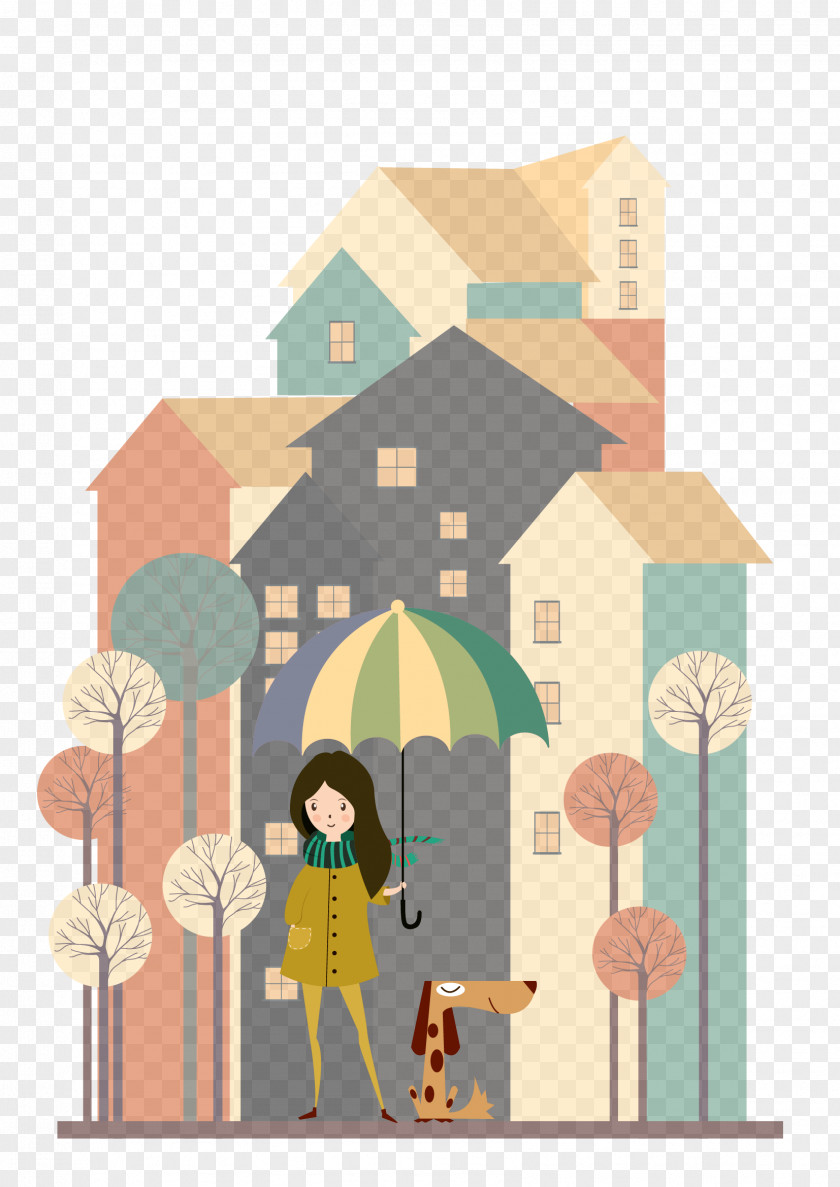 Cartoon House Download Adobe Illustrator PNG