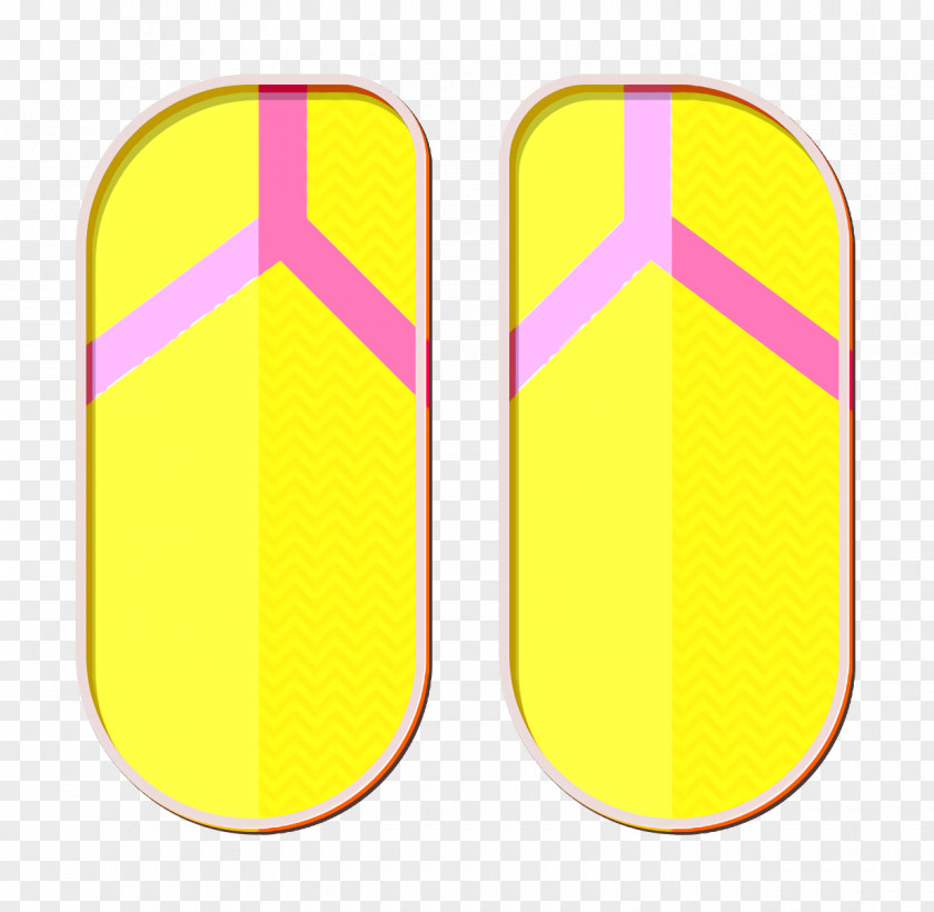 Flips Flops Icon Summer Clothes PNG