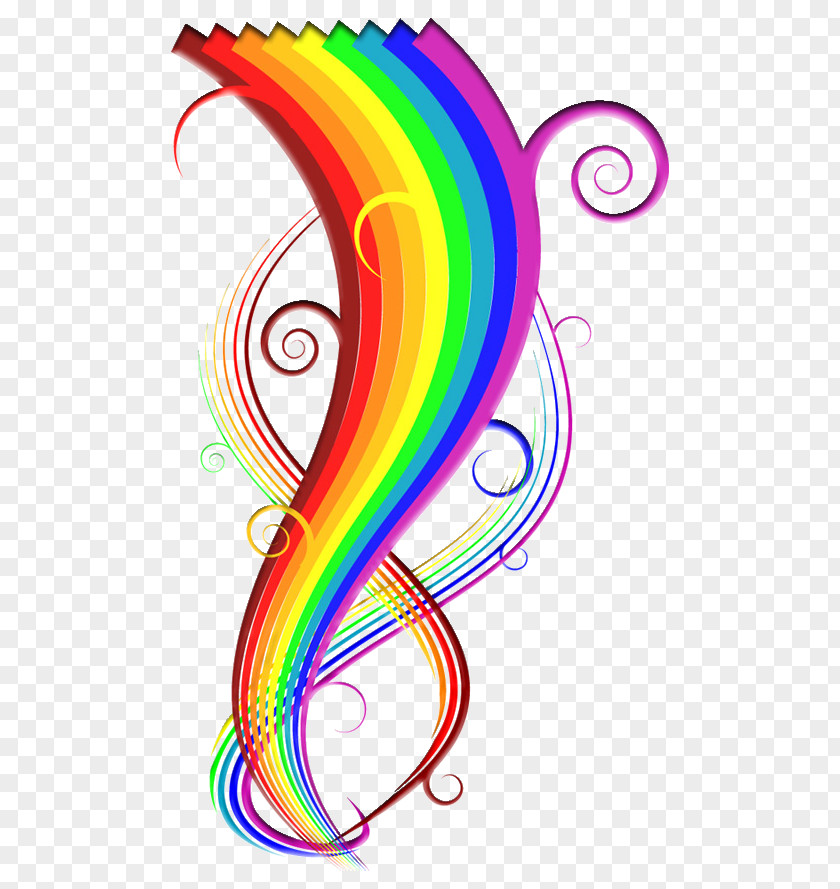 Light Rainbow Desktop Wallpaper PNG