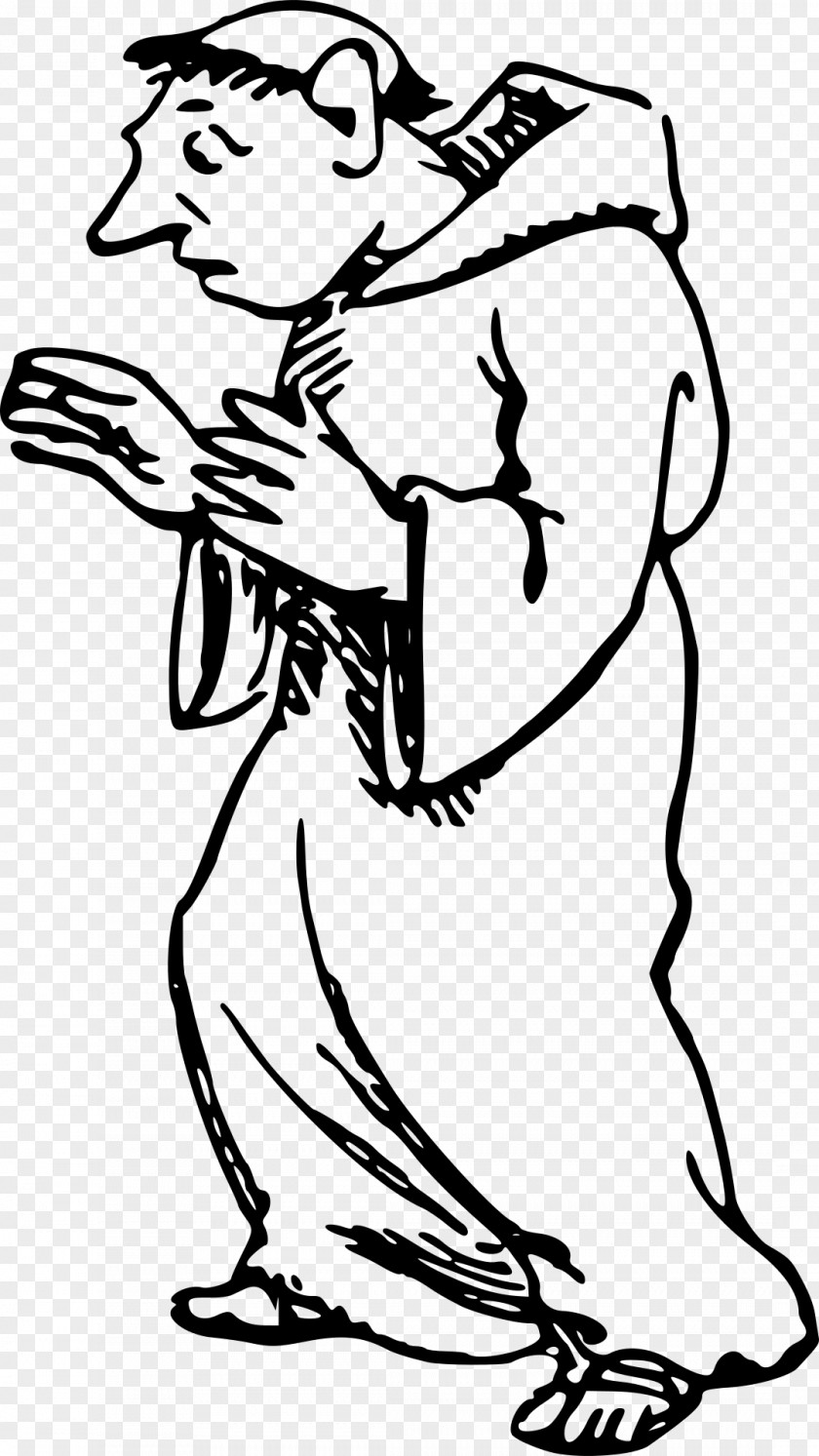 Monk Priest Drawing Clip Art PNG