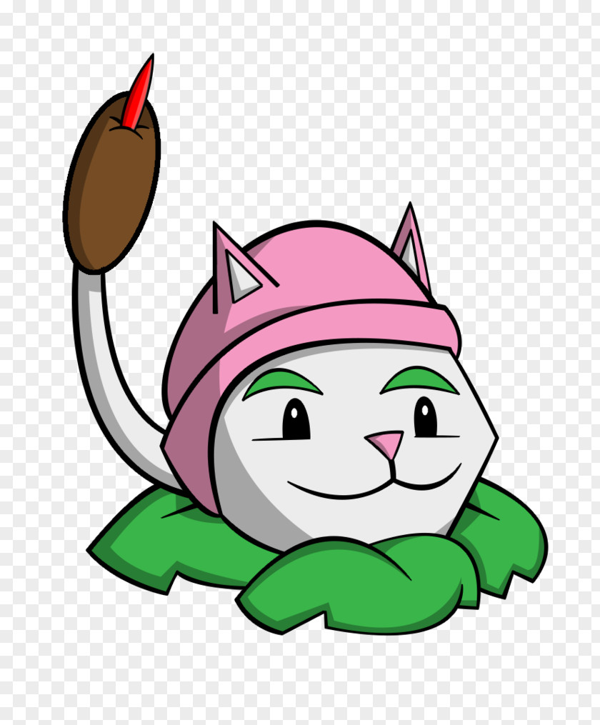 Plants Vs. Zombies 2: It's About Time Whiskers Heroes Cattail PNG