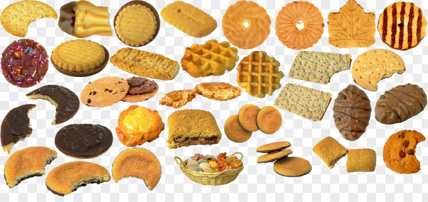 Various Cookies Dessert Wine Tea Cracker Cookie Biscuit PNG