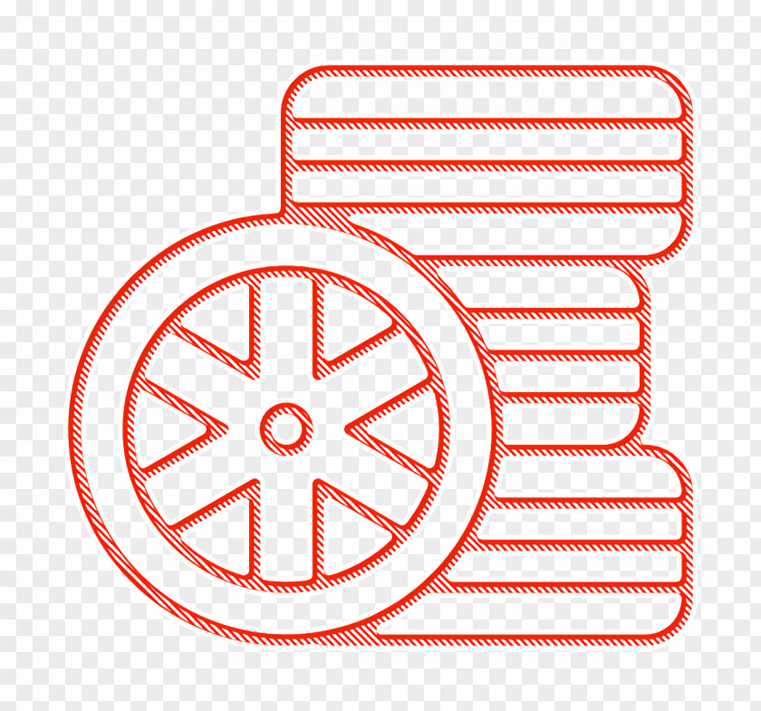 Wheel Icon Tire Car Service PNG