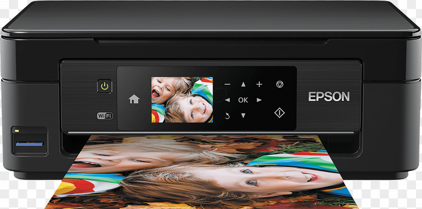 Inkjet Material Multi-function Printer Epson Expression Home XP-442 Printing Image Scanner PNG