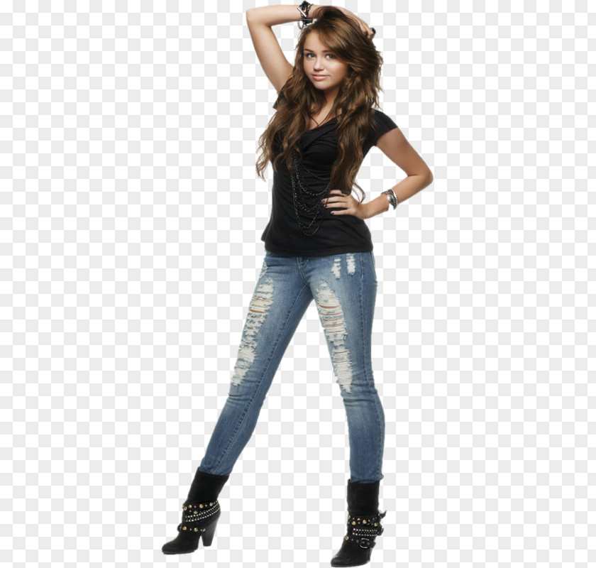 Miley Cyrus Stewart Hannah Montana: The Movie Jeans & Max PNG