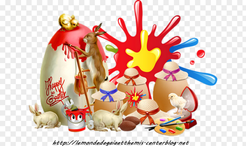 Painting Easter Bunny Art PNG