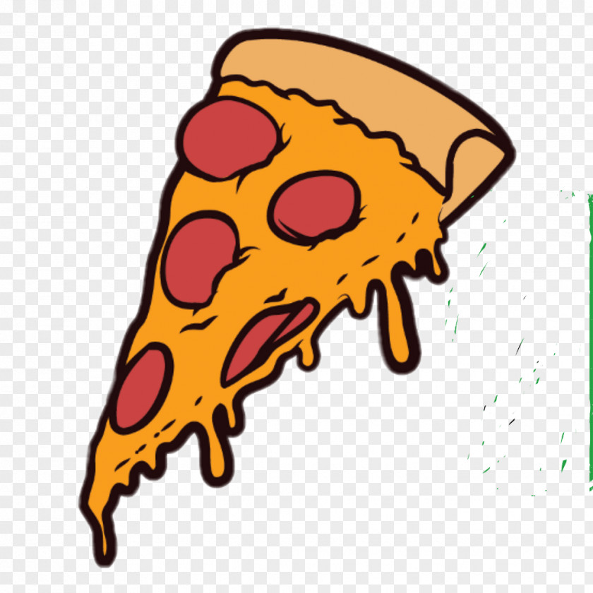 Pizza Sticker Pepperoni Salami PNG