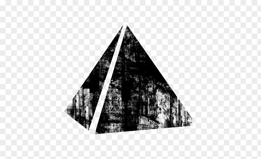 Pyramid Black And White Giza Complex Egyptian Pyramids PNG