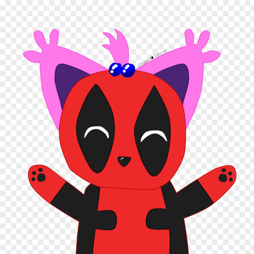 Skin Deadpool Pink M Animal Character Clip Art PNG