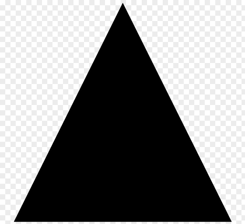 Triangle Penrose Sierpinski Black Shape PNG