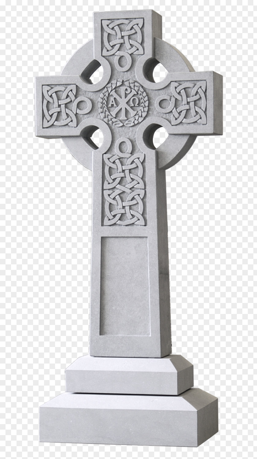 Cemetery Celtic Cross Headstone Memorial PNG