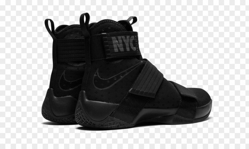 Lebron Soldier 10 Sports Shoes Nike LeBron 'Black Space' Basketball Shoe PNG
