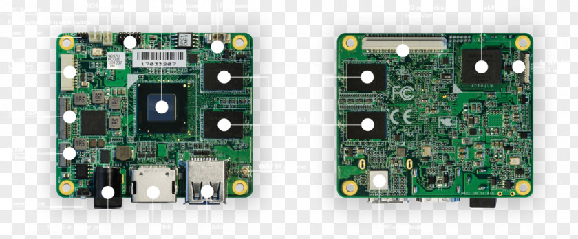 Integrated Circuit Board Microcontroller Intel Atom Core Single-board Computer PNG