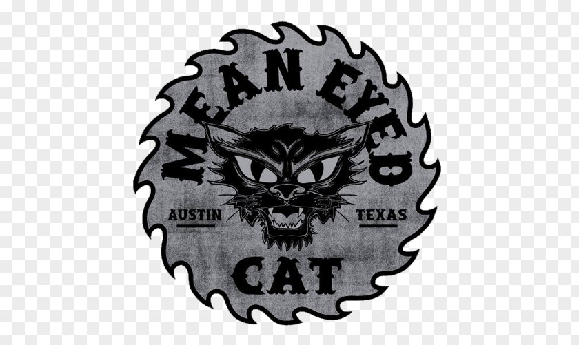 Mean Eyed Cat Stubb's Bar-B-Q T-shirt PNG