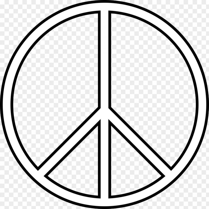 Peace Symbols Coloring Vector Graphics Clip Art Illustration PNG