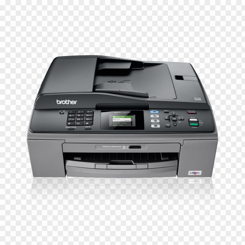 Tinta Brother Industries Inkjet Printing Ink Cartridge Multi-function Printer PNG