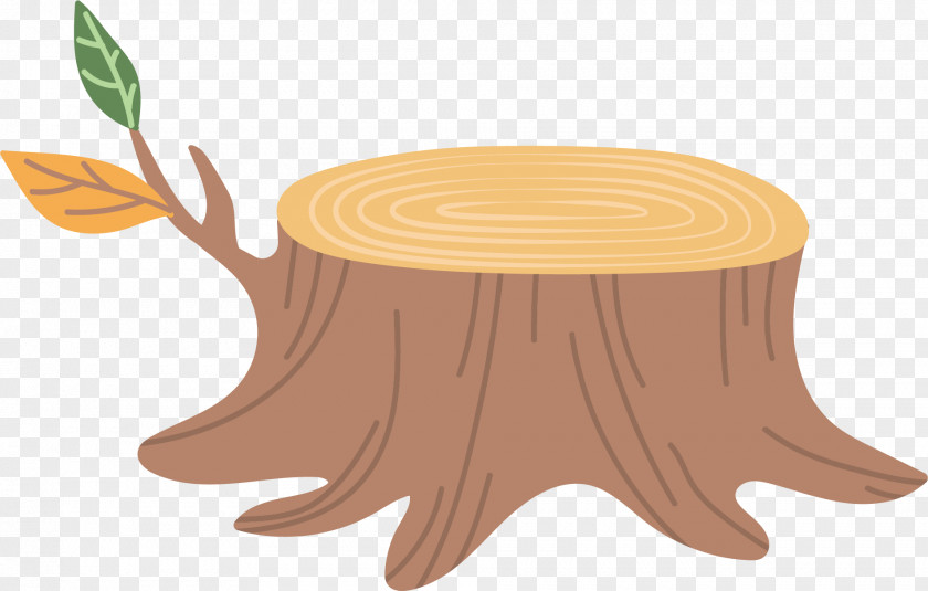 Vector Tree Pier Cartoon Illustration PNG