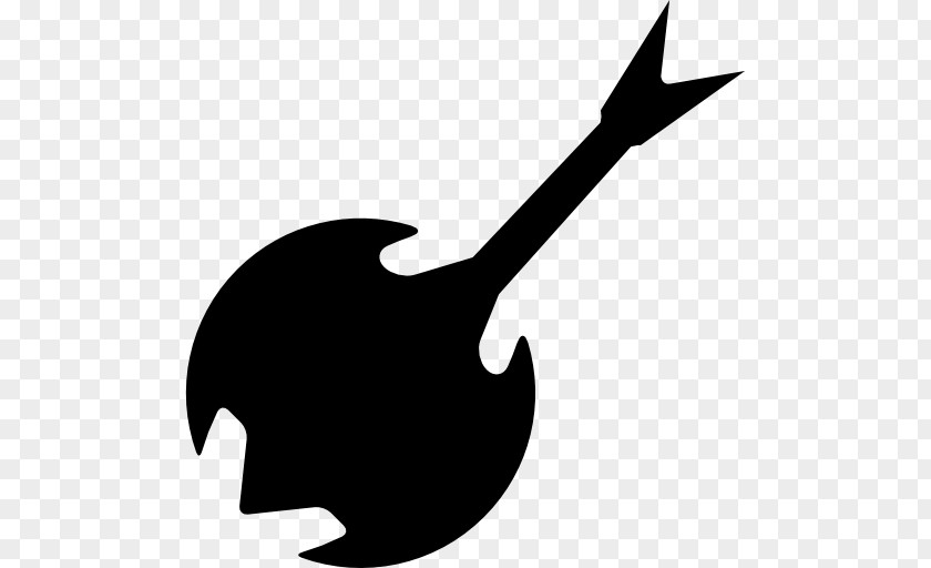 Musical Instruments Silhouette Electric Guitar PNG