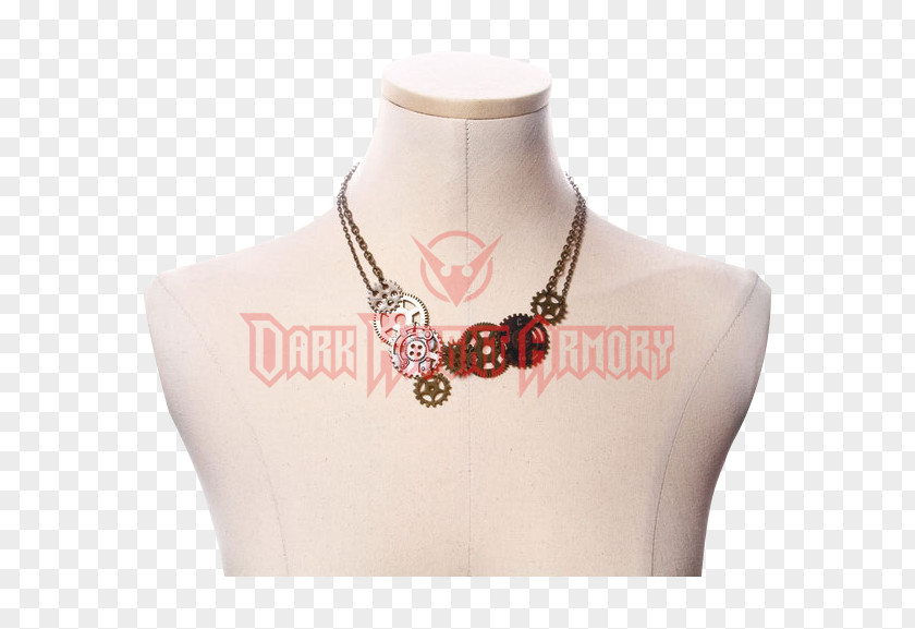 Necklace Earring Steampunk Victorian Era Punk Subculture PNG