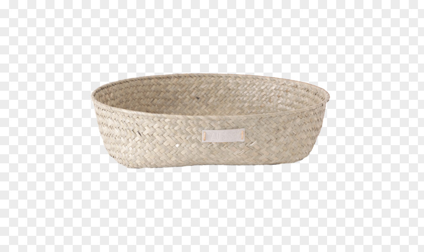 Zusss Paper Beige Basket Green PNG