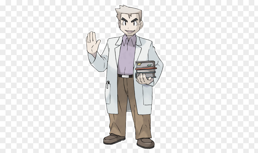 Professor Pokémon Red And Blue Yellow Samuel Oak FireRed LeafGreen X Y PNG