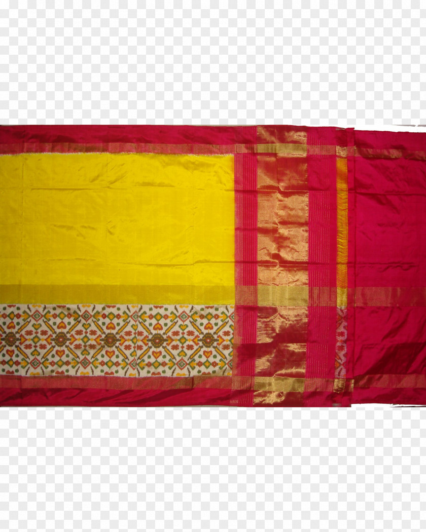 Saree Border Silk Pochampally Ikat Sari Textile PNG