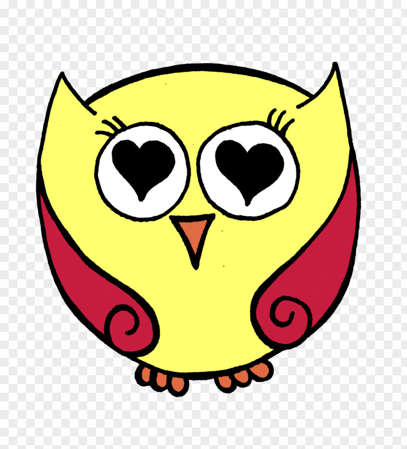 Smiley Beak Owl Snout Clip Art PNG