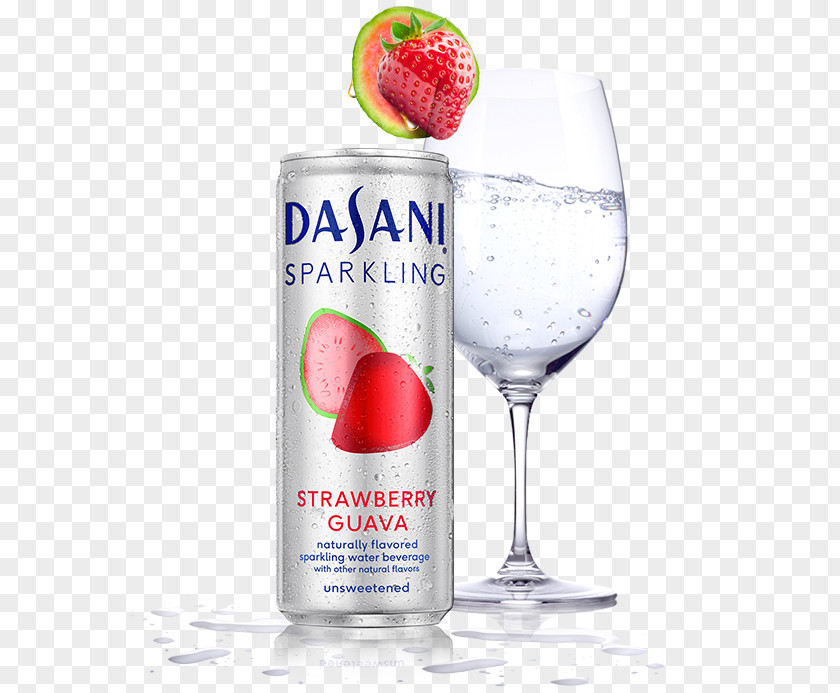 Strawberry Daiquiri Carbonated Water Cocktail Dasani Bottled PNG