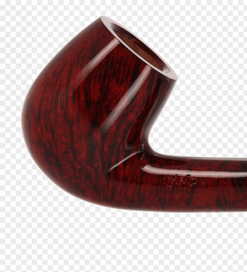 Design Tobacco Pipe Maroon PNG