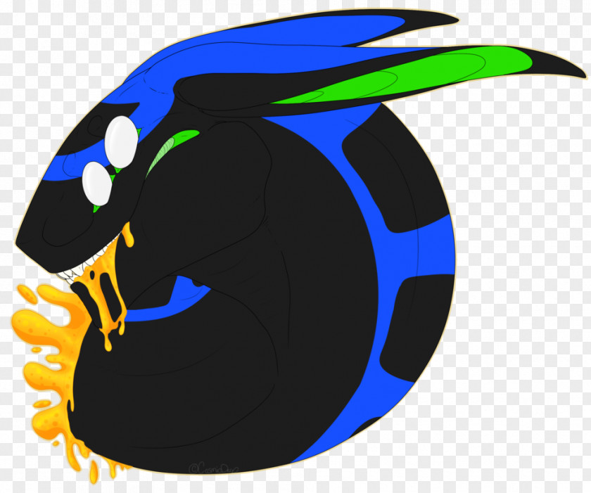 Glitch Beak Cobalt Blue Clip Art PNG