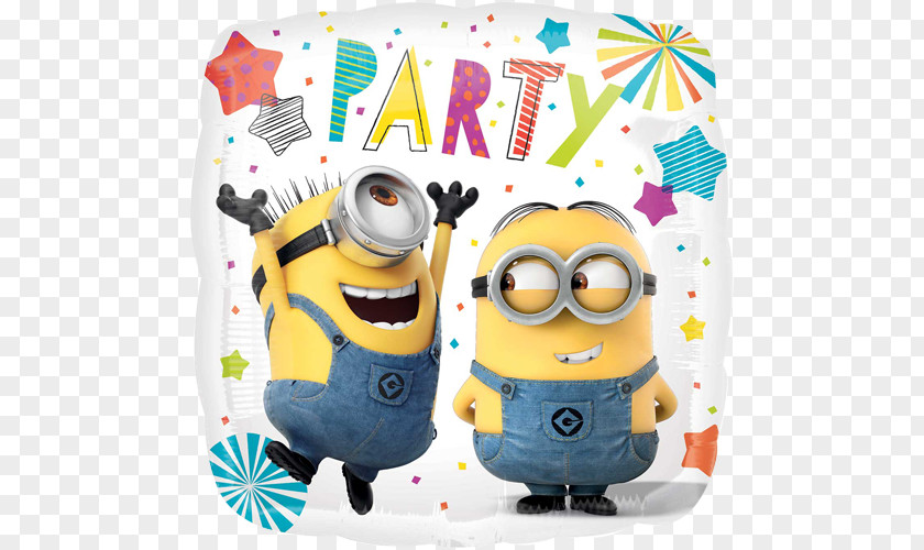 Party Balloon Birthday Minions Stuart The Minion PNG