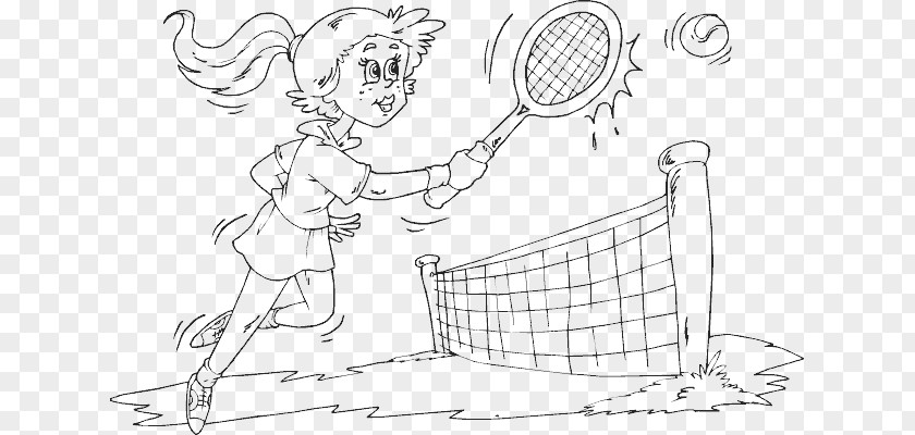 Tennis Girl Coloring Book Racket Sport PNG book Sport, girl clipart PNG