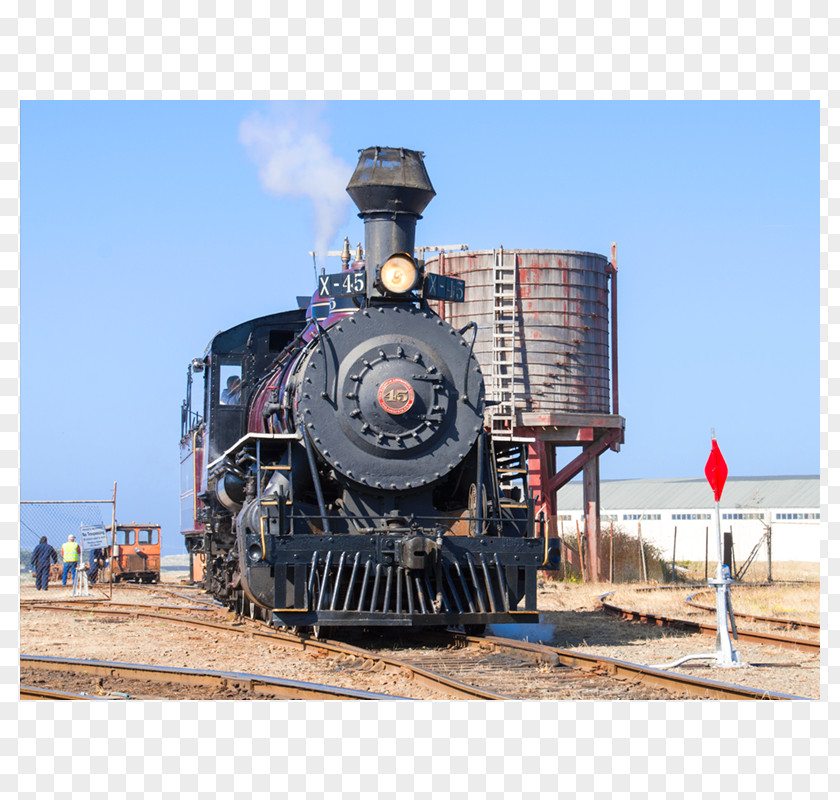 Train Railroad Car Rail Transport Steam Engine PNG