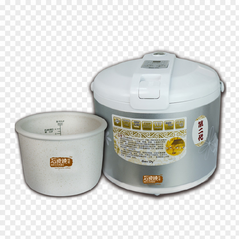 Ceramic Stone Rice Cookers Home Appliance PNG