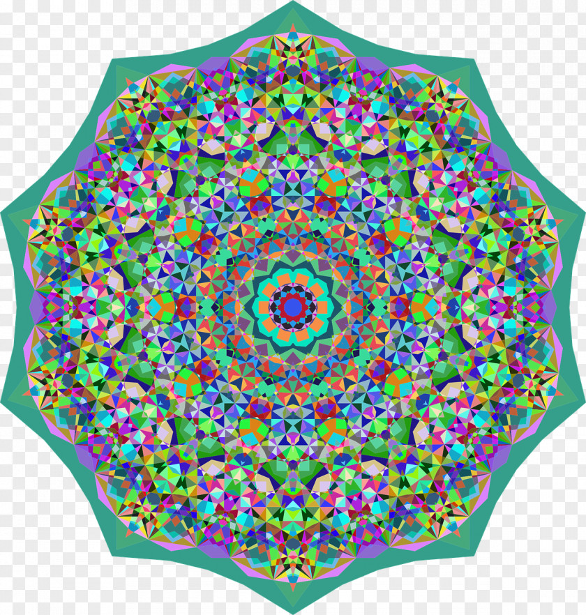 Design Kaleidoscope Pattern PNG