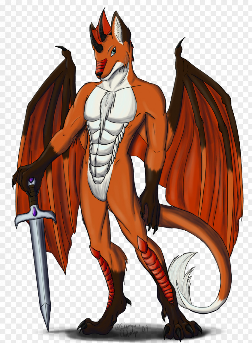 Dragon Fox Anthropomorphism Kitsune PNG