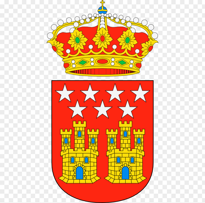 Jefe Coat Of Arms Madrid Flag Spain PNG