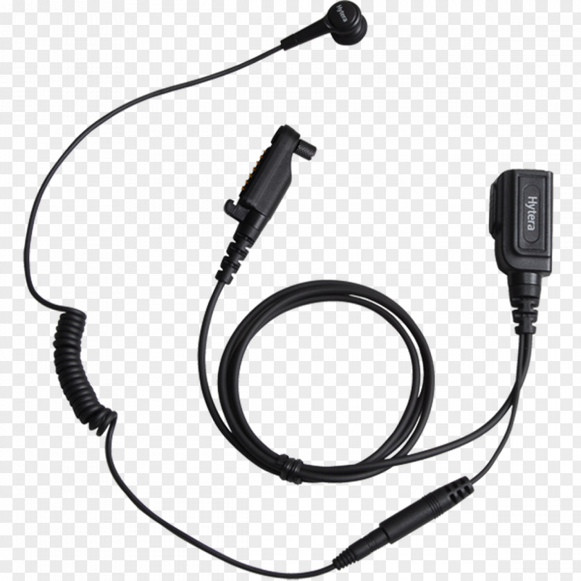 Microphone Digital Mobile Radio Two-way Headset Push-to-talk PNG