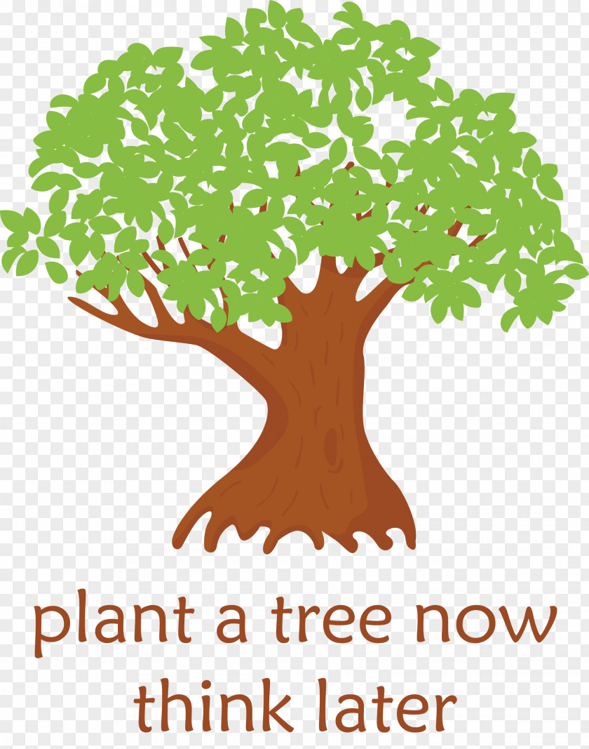 Plant A Tree Now Arbor Day PNG