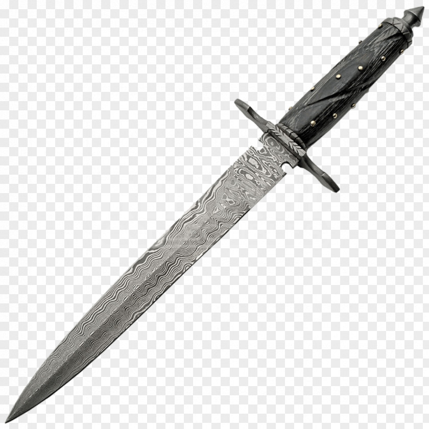 Knife Bowie Hunting & Survival Knives Throwing Dagger PNG