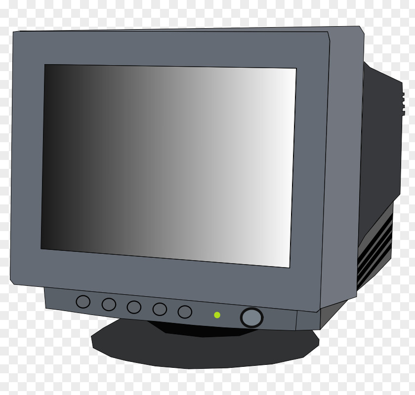 Picture Of A Computer Monitor Monitors Cathode Ray Tube Clip Art PNG