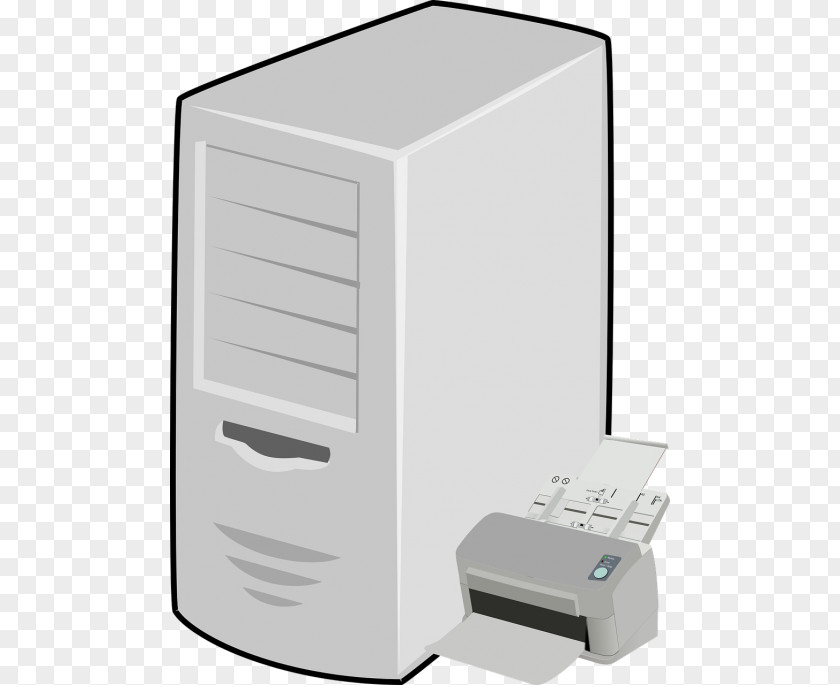 Printer Computer Servers Fax Server Clip Art Database Download PNG