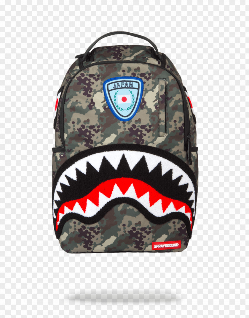 Shark Toronto Raptors Sprayground Backpack Bag PNG