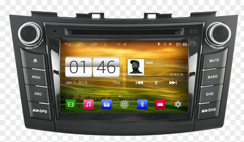Car GPS Navigation Systems Chevrolet Peugeot Vehicle Audio PNG