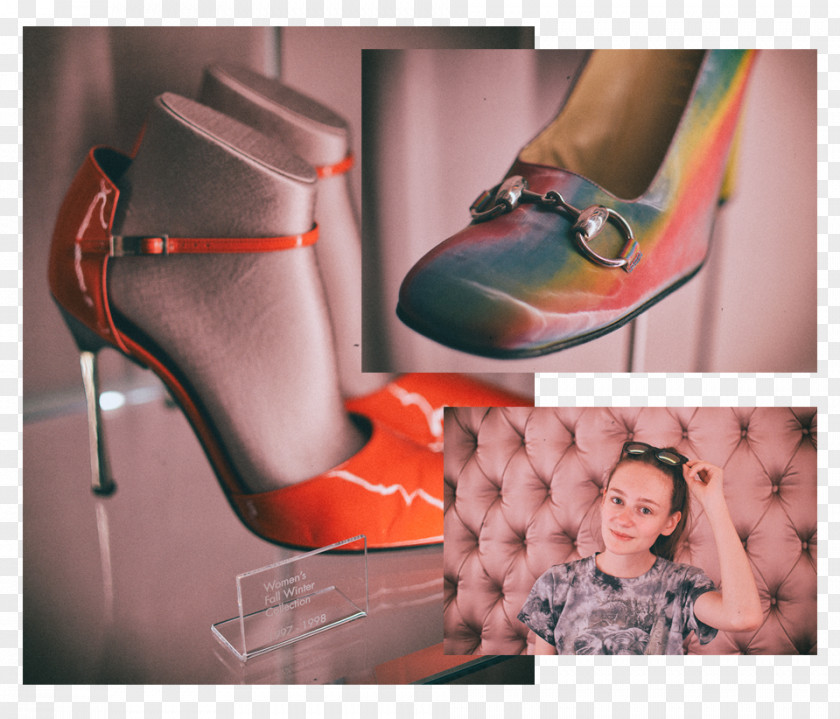 Gucci Garden Fashion High-heeled Shoe PNG
