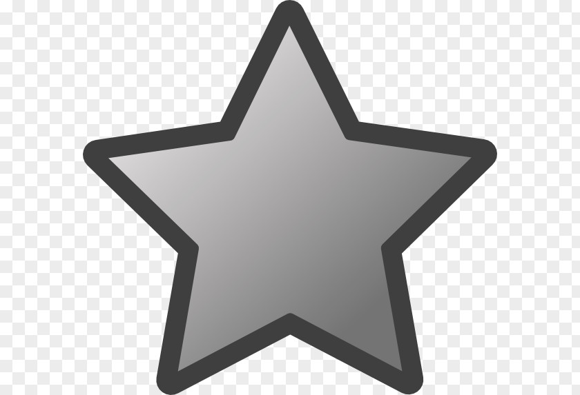 Outlined Star Clip Art PNG