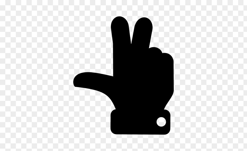 Sign Language Blackandwhite Middle Finger Background PNG