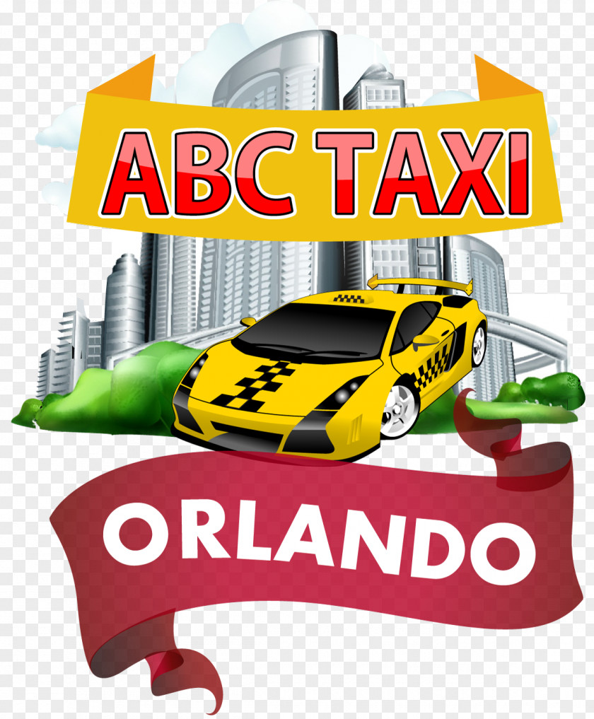 Taxi Logos ABC Orlando Car Transport PNG
