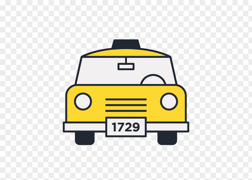 Vehicle Transport Car Yellow PNG