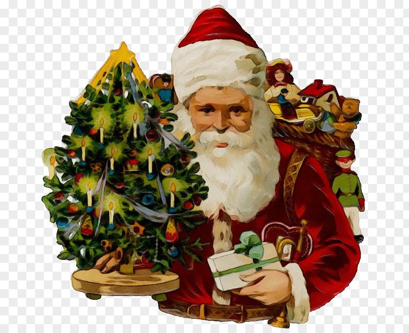 Christmas Stocking Garden Gnome Santa Claus PNG